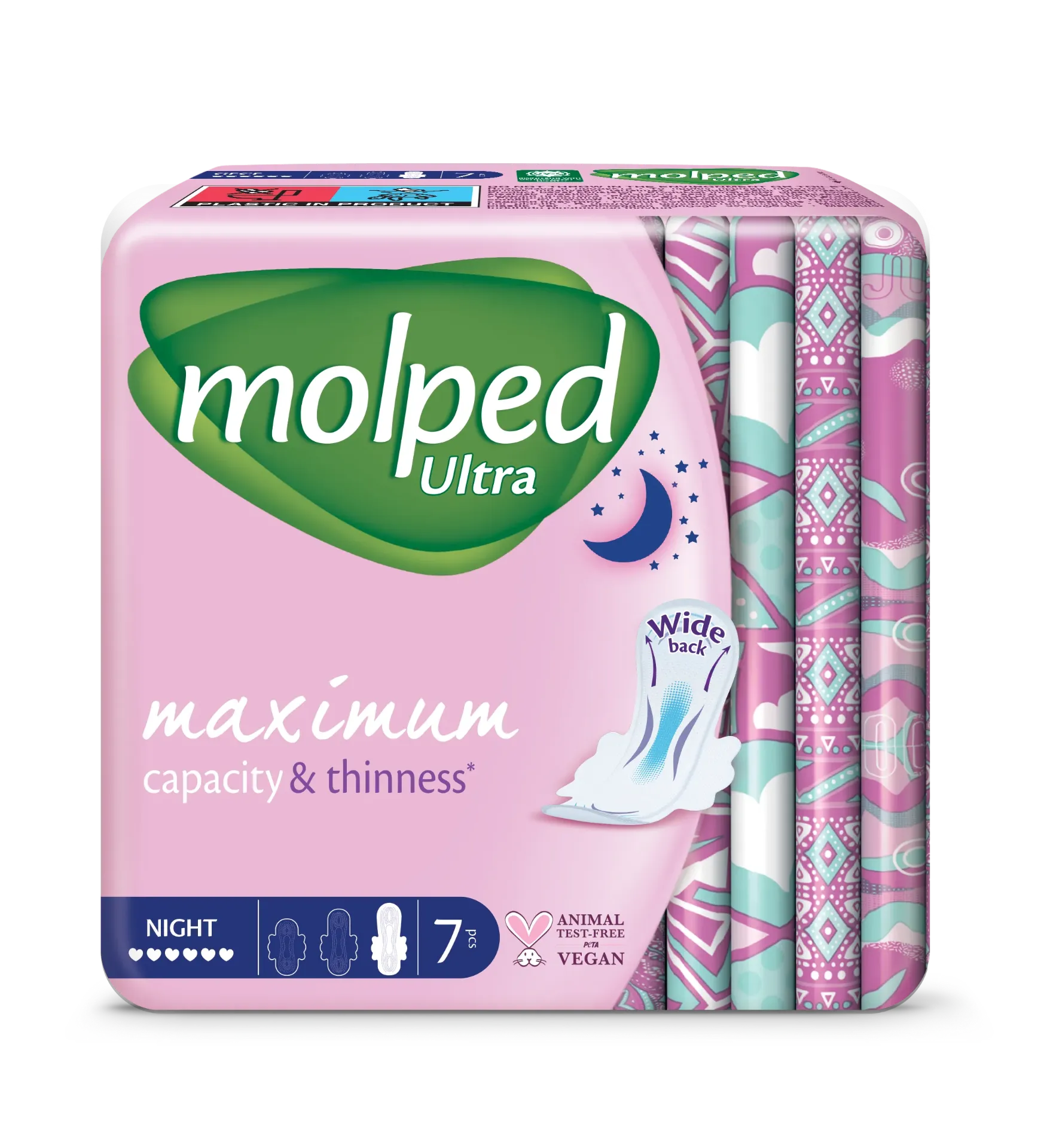 [50003036] Molped Ultra Damenbinden Nacht 7St