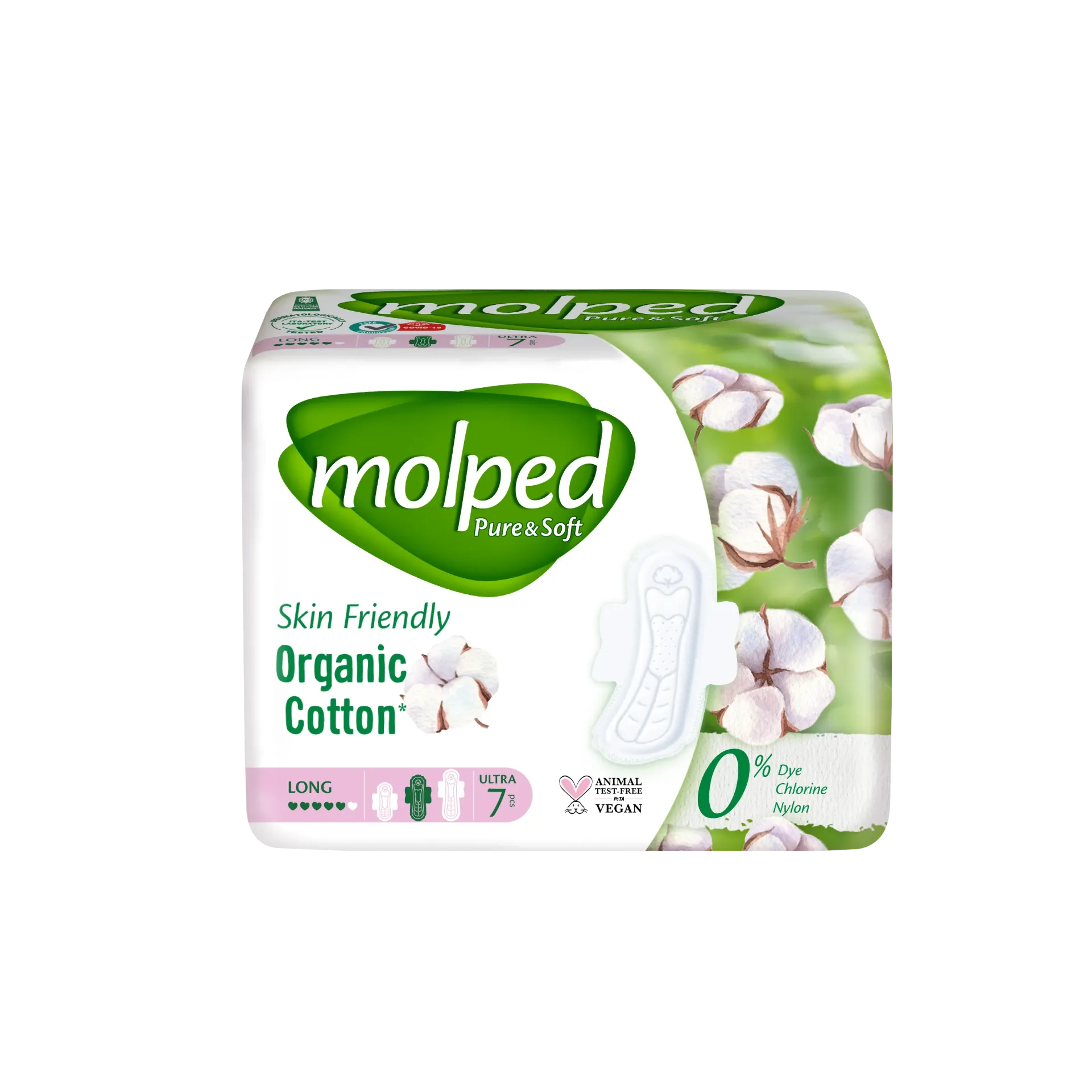 Molped Pure&Soft Binden Normal 8 Stk