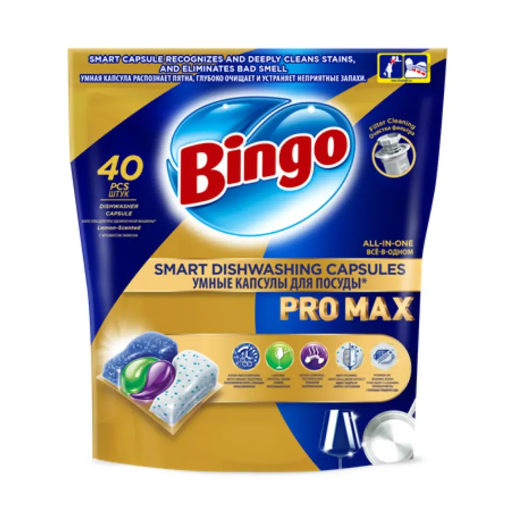 [50005468] Bingo Spülmaschinentabs Pro Max 40X5