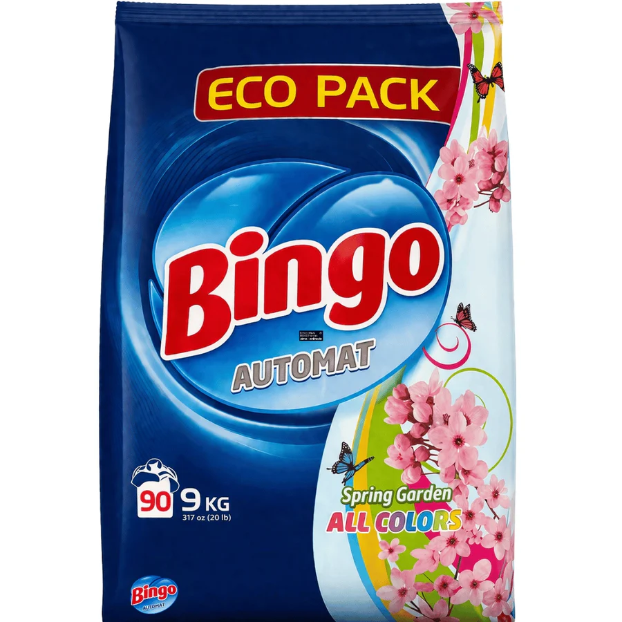 Bingo Colorwaschmittel Pulver Spring Garden 9kgx1