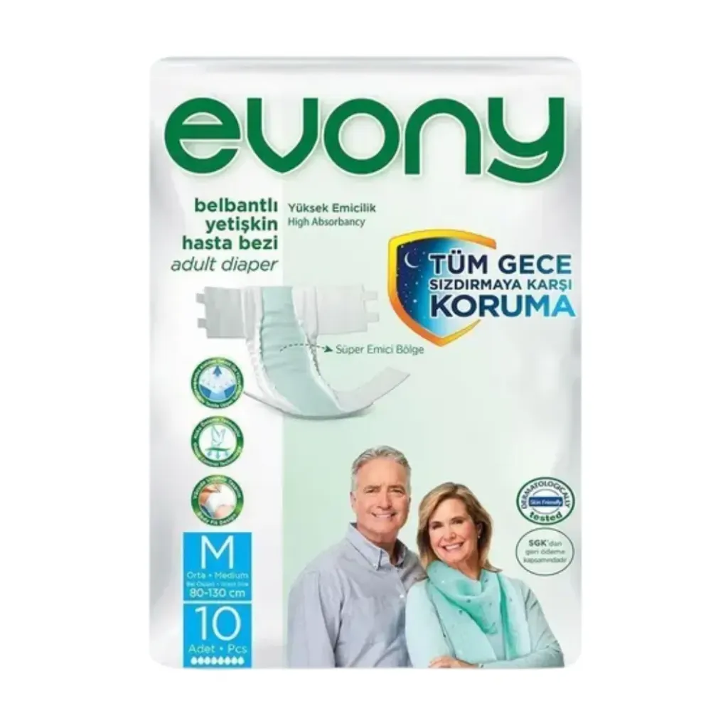 Evony Windel für Erwachsene Size Mittel 10X6