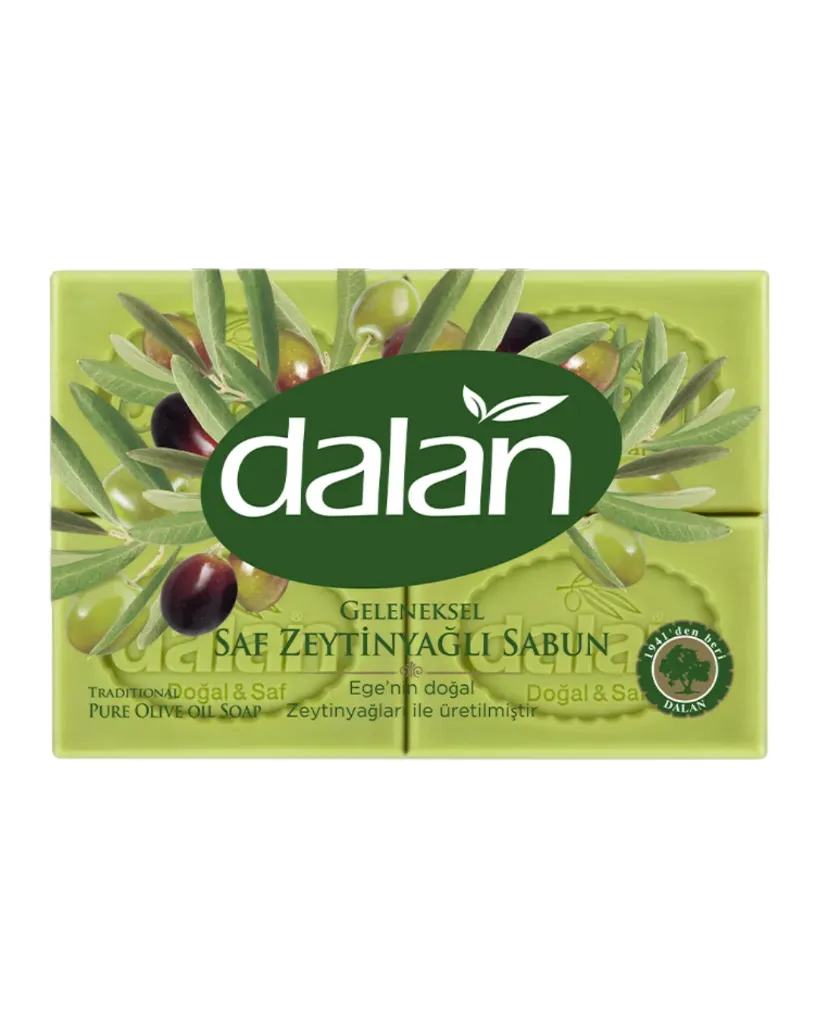 Dalan Traditionelle Reine Olivenöl-Badeseife 150GX4