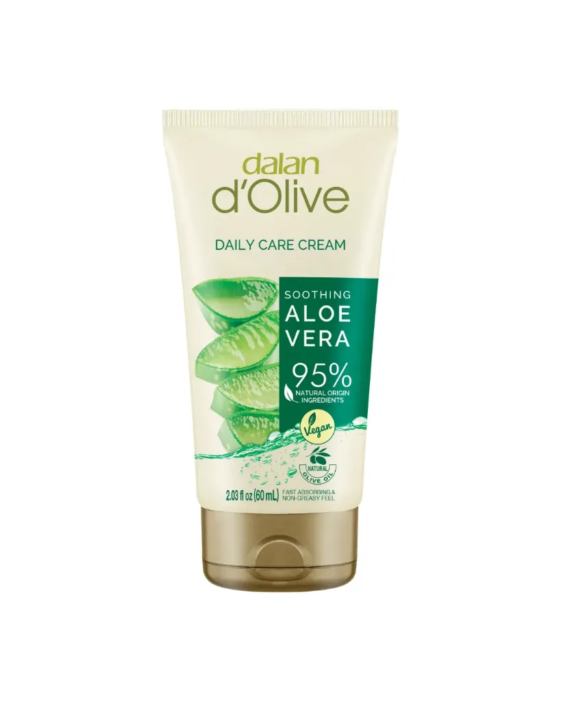 Dalan Hand-, Gesichts- und Körpercreme mit Bio-Aloe Vera 60ml