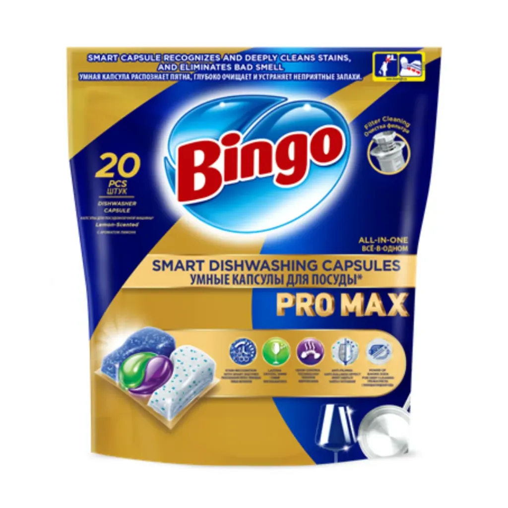 [50005467] Bingo Spülmaschinentabs Pro Max 20 St