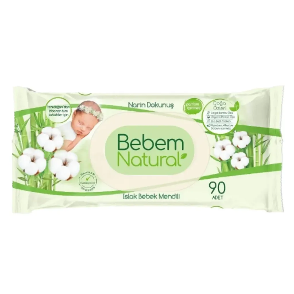 [50004666] Bebem Natural Baby Feuchttücher 90X18