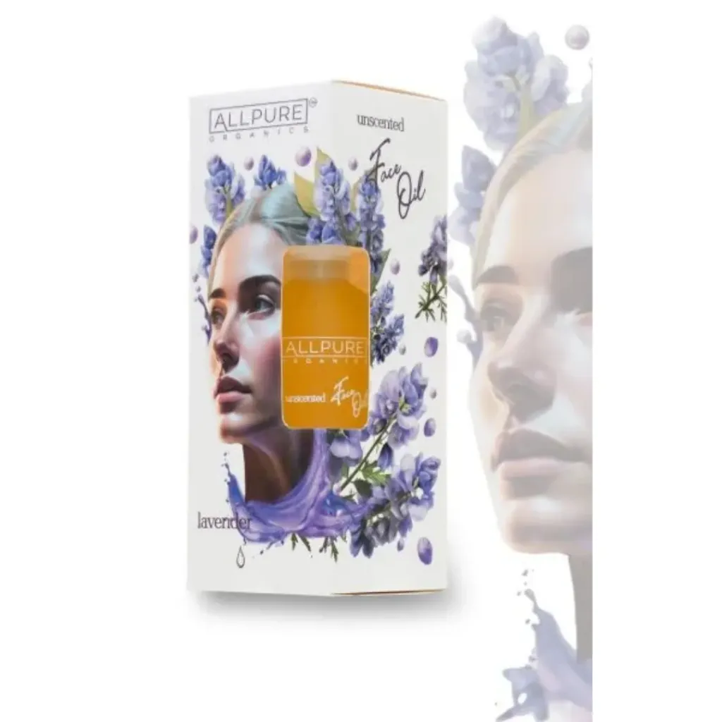 Allpure Lavendel Öl 100% Organisches Pflegeöl für die Haut