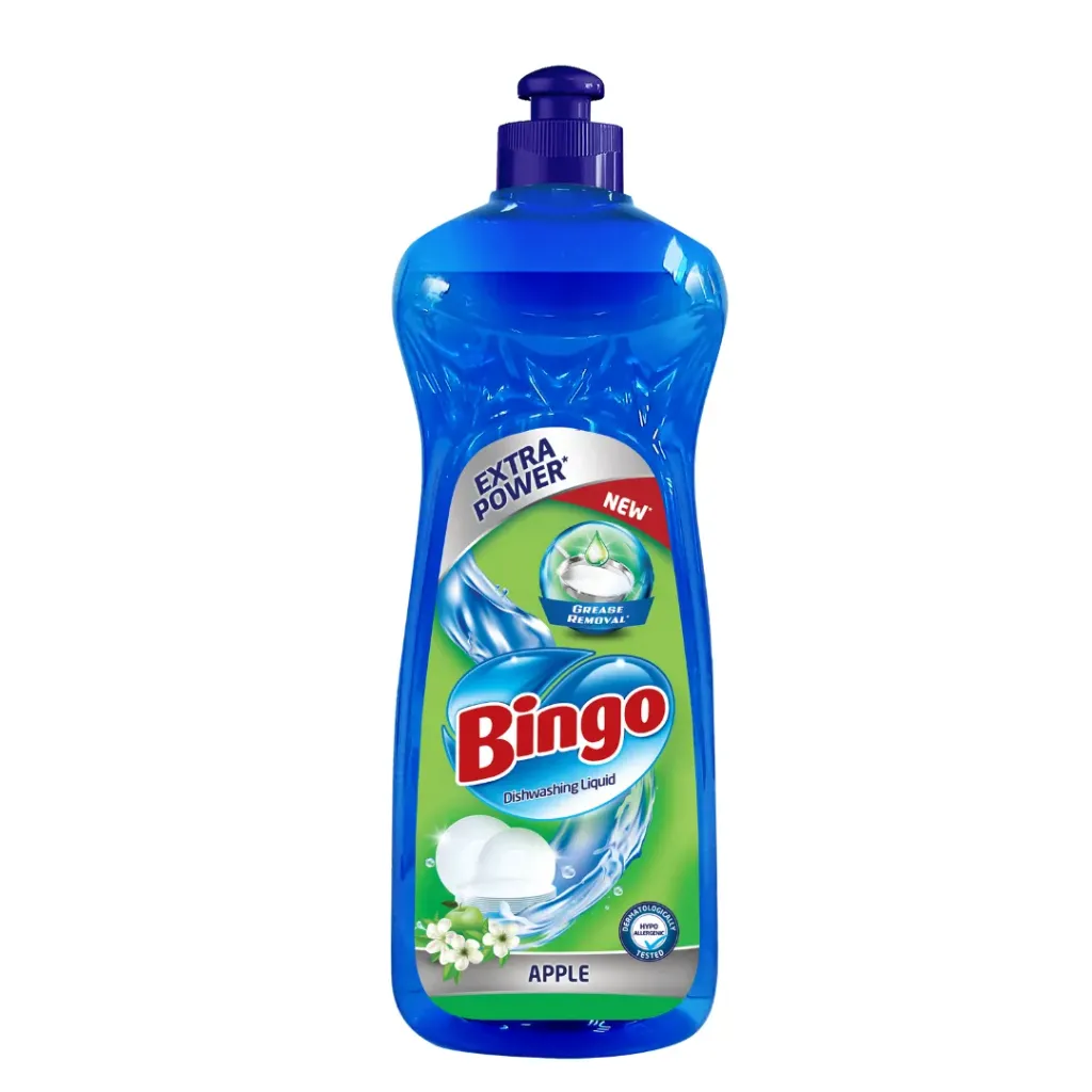 [50000080] Bingo Dynamic Flüssig Geschirrspülmittel Green Apple 400 ml 