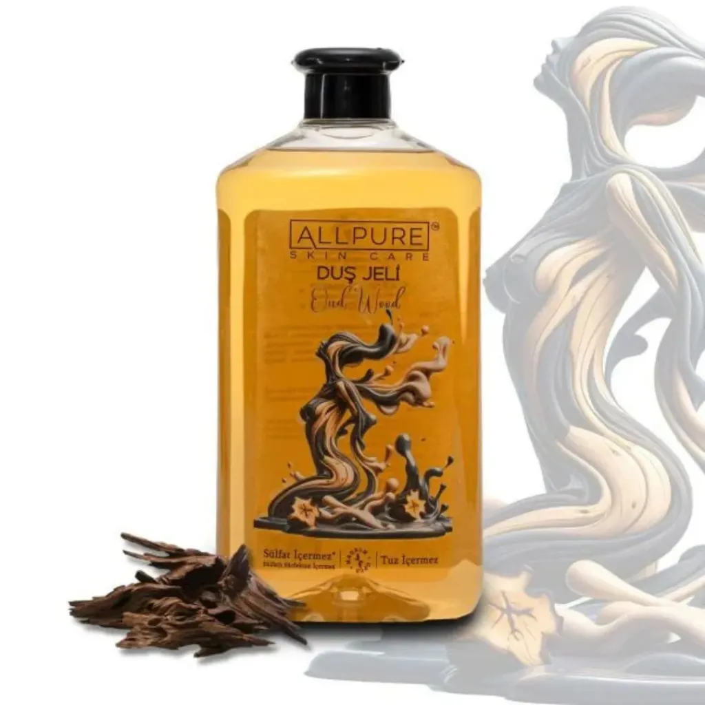 Allpure Duschgel Oud Wood 700ml